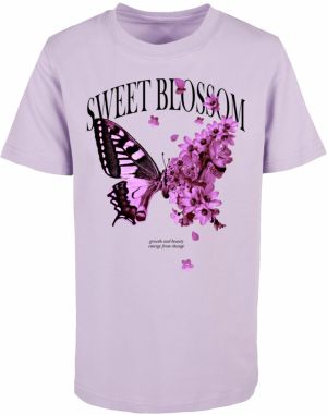 Sweet Blossom And Beauty Children's T-Shirt Purple