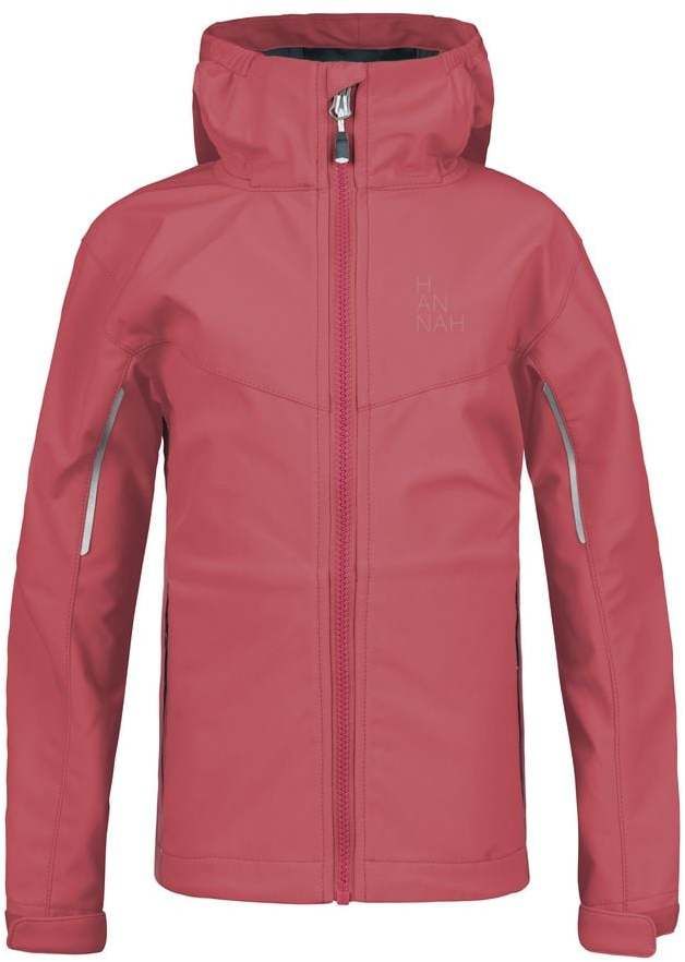 Girls' softshell jacket Hannah CAPRA JR baroque rose/roan rouge