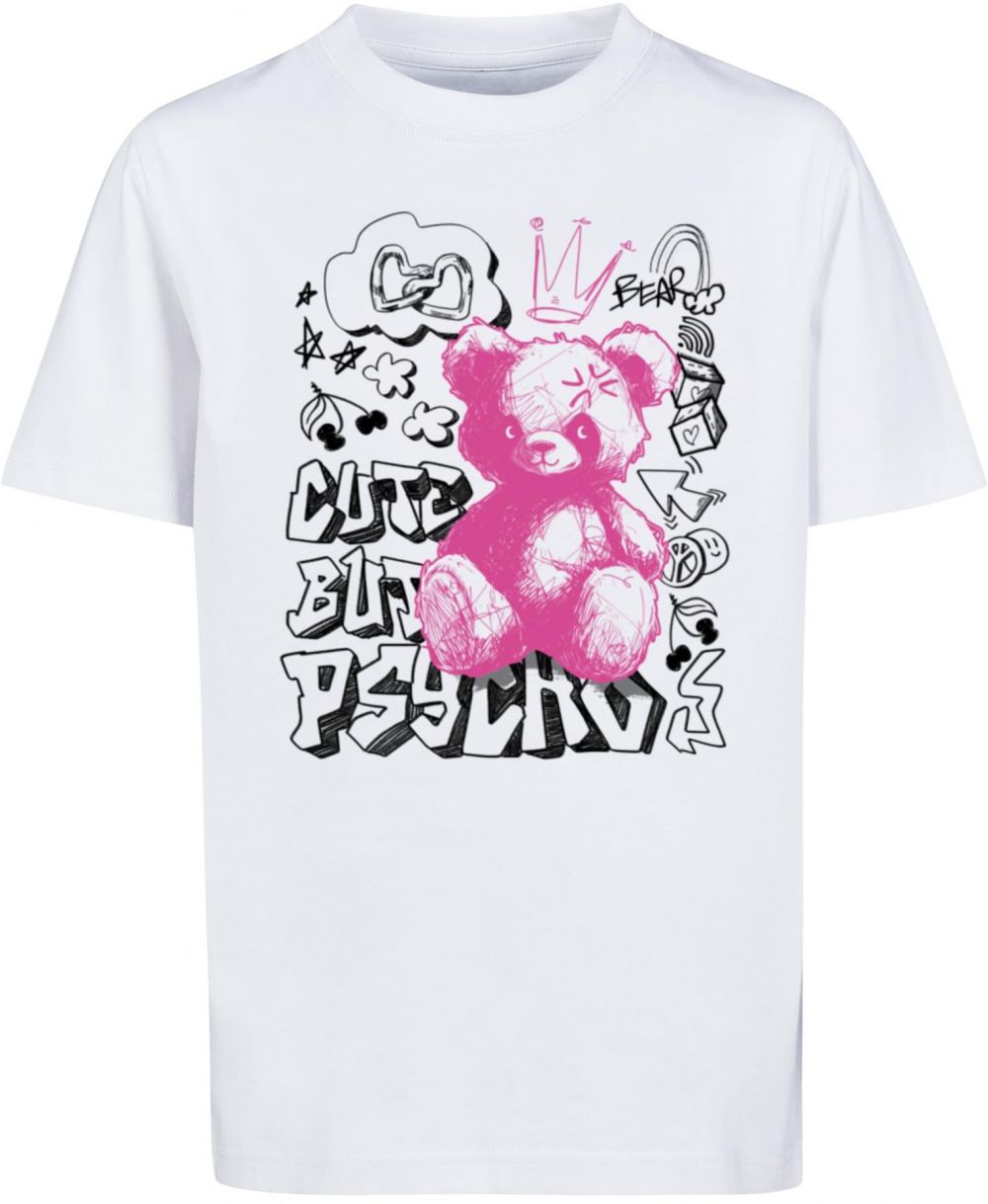 Children's T-shirt Cute But Psycho white