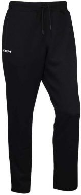 Men's trousers CCM TAPERED LOCKER ROOM FLEECE PANT Black M