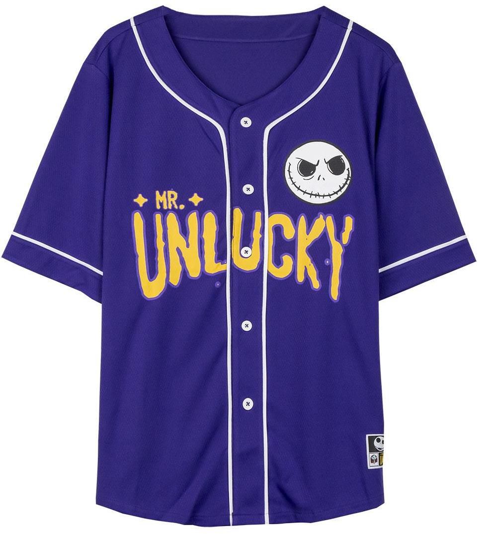 SHORT SHIRT BASEBALL NIGHTMARE BEFORE CHRISTMAS