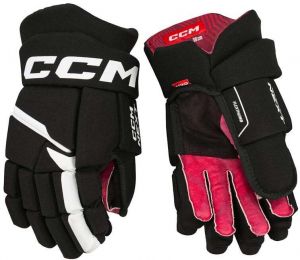 CCM Next Black/White 10-inch hockey gloves