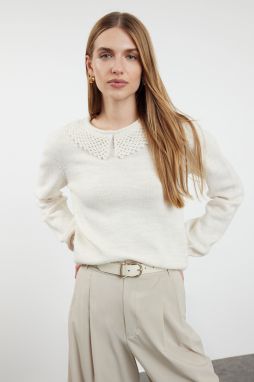 Trendyol Stone Collar Detailed Knitwear Sweater