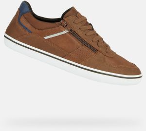 GEOX Light brown men's sneakers Elver - Men's
