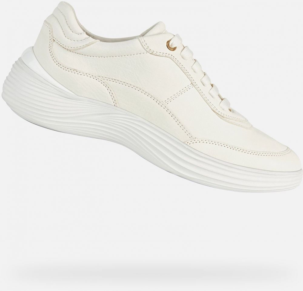 GEOX White women's sneakers Fluctis - Women's