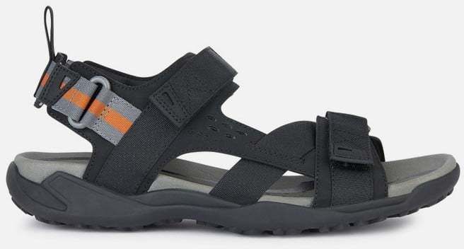 GEOX Black men's sandals Terreno + grip - Men's