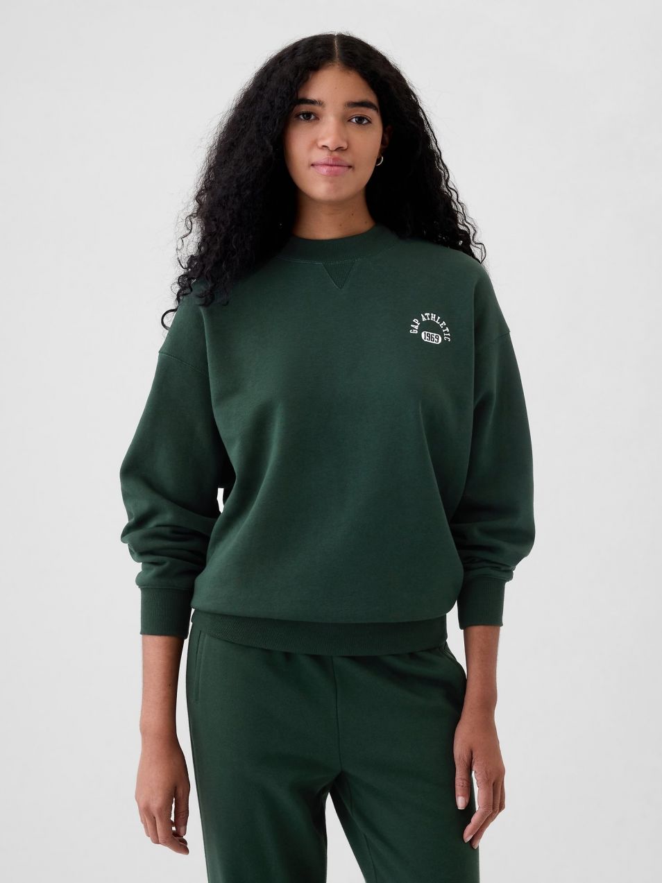 GAP Oversize sweatshirt with logo - Women's