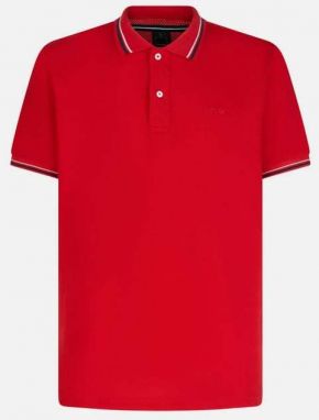 GEOX Red men's polo shirt Polo - Men's