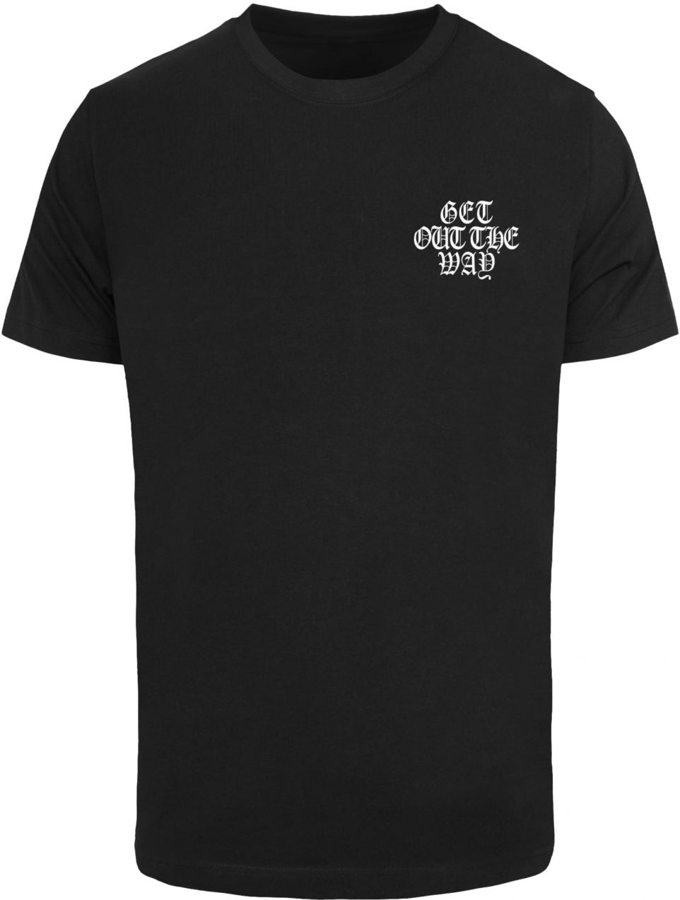 Men's T-shirt Get Out The Way black