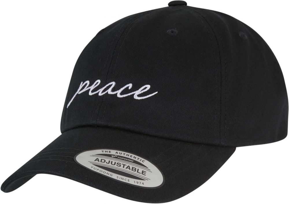 Peace Dad Cap Black