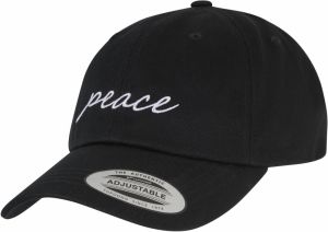 Peace Dad Cap Black