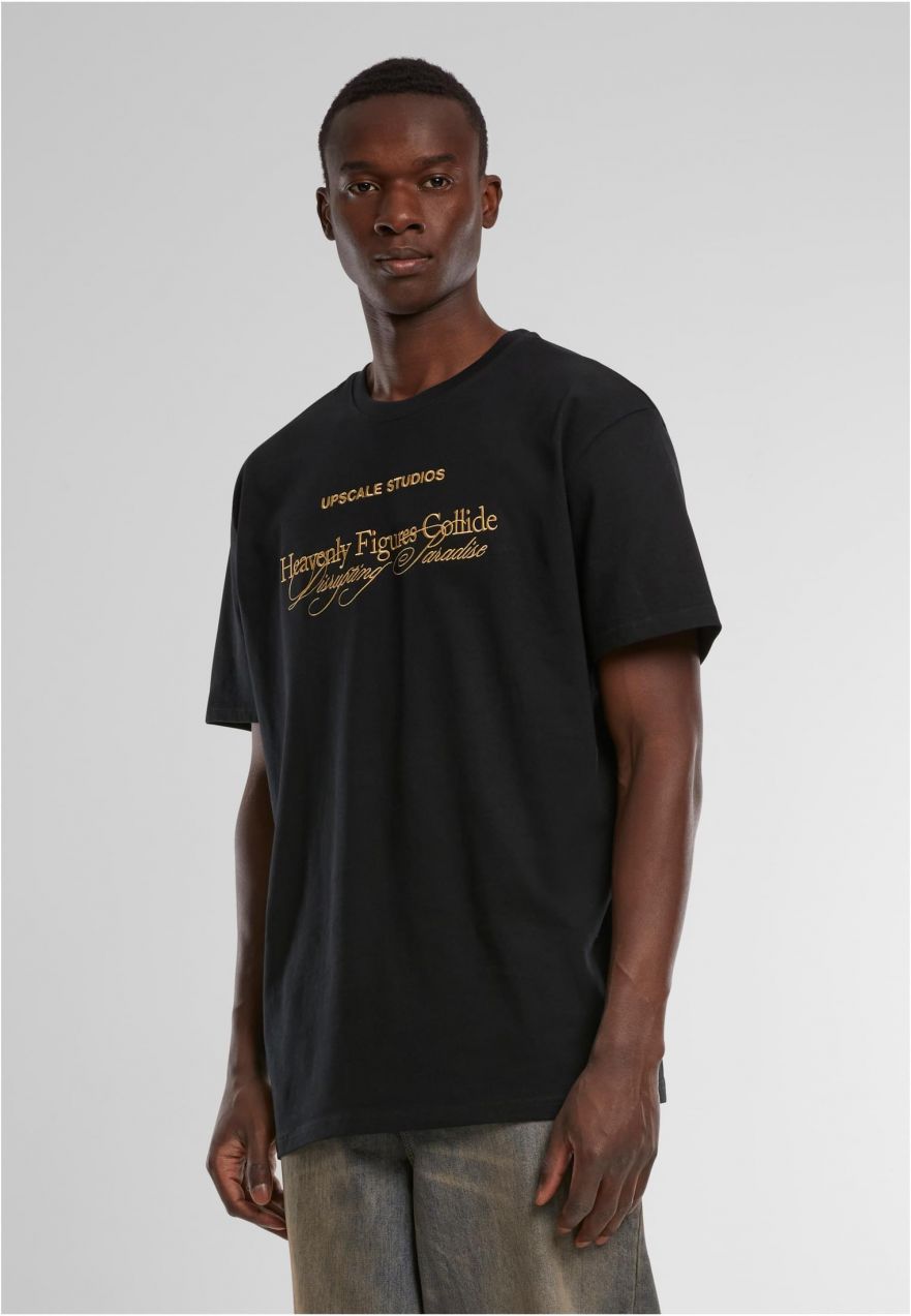 Men's T-shirt Heavenly Figures Collide black
