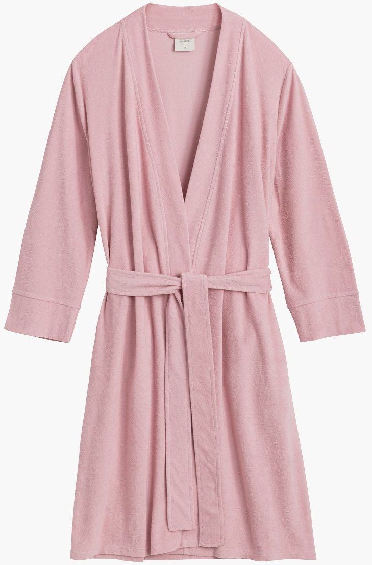 Women's bathrobe ATLANTIC - pink