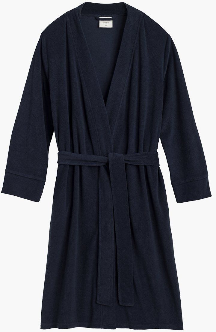 Women's bathrobe ATLANTIC - blue