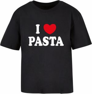 Women's T-shirt Pasta LOVE black