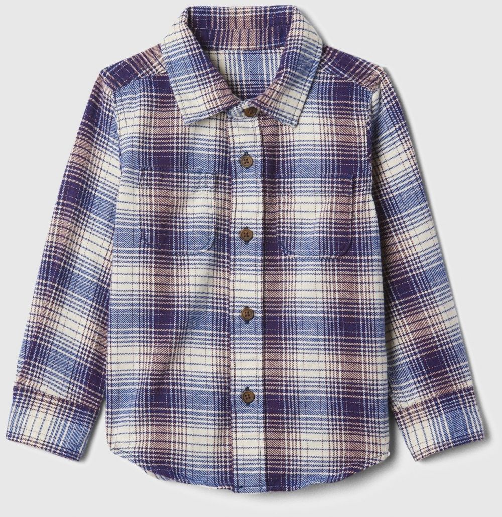 GAP Baby flannel checkered shirt - Boys
