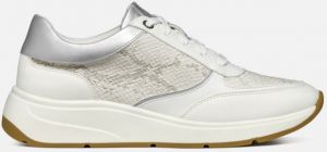GEOX Silver-white women's sneakers Cristael - Women's