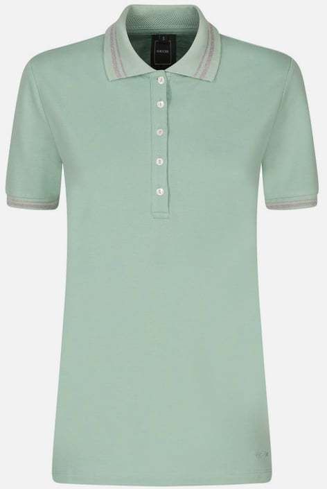 GEOX Turquoise women's polo shirt Polo - Women's