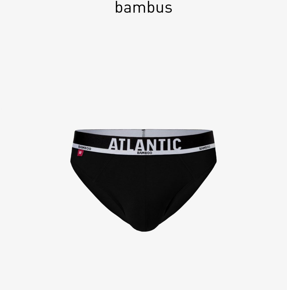 Men's Bamboo Briefs ATLANTIC PREMIUM - black