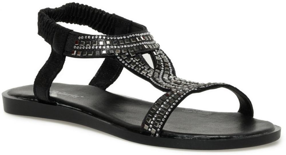 Polaris 311517.Z 3FX BLACK Woman Flat Sandals