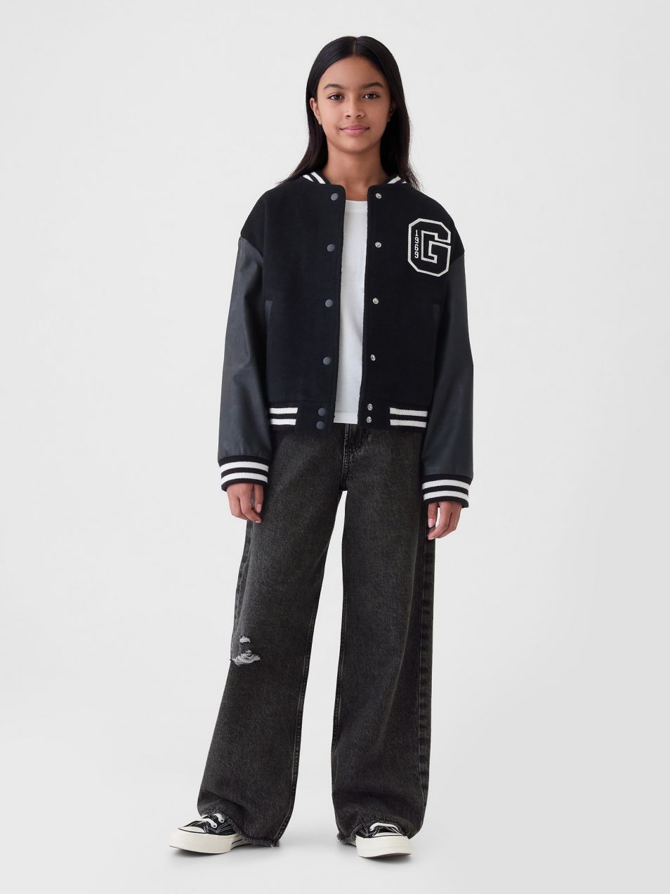 GAP Children's wide jeans High Rise Wide - Girls