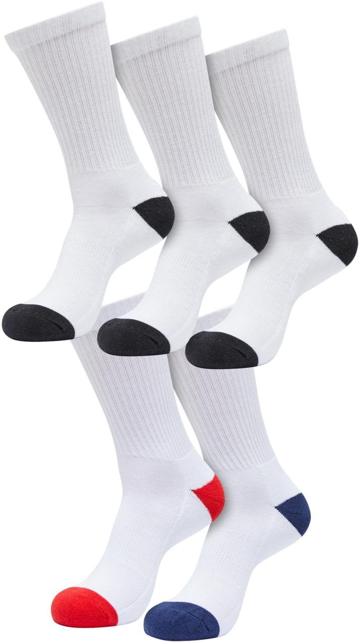 Sports Socks 5-Pack Colorful