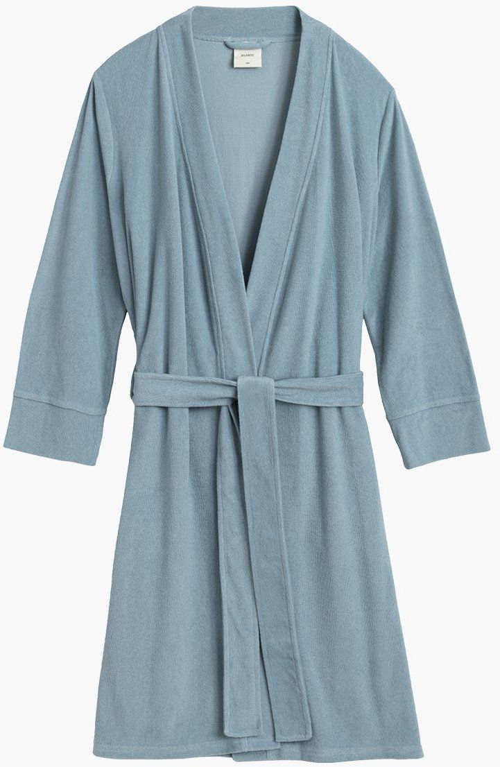 Women's bathrobe ATLANTIC - blue