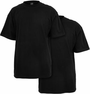 Long T-shirt 2 pcs black+black