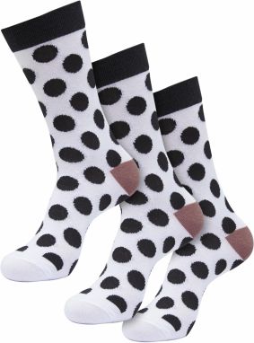 Basic Polka Dot 3-Pack socks white/black