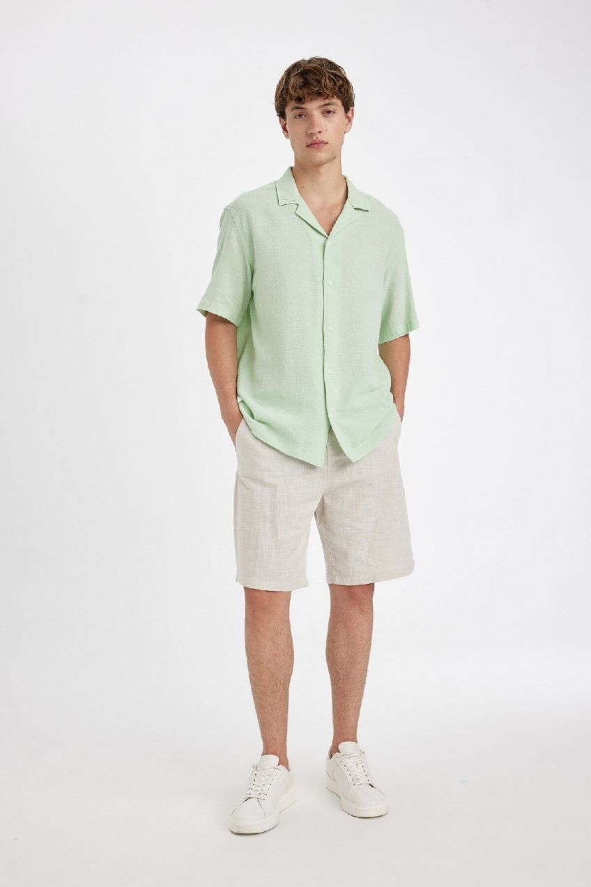 DEFACTO Relax Fit Cotton Bermuda Shorts