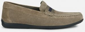 GEOX Grey men's moccasins Ascanio - Men's