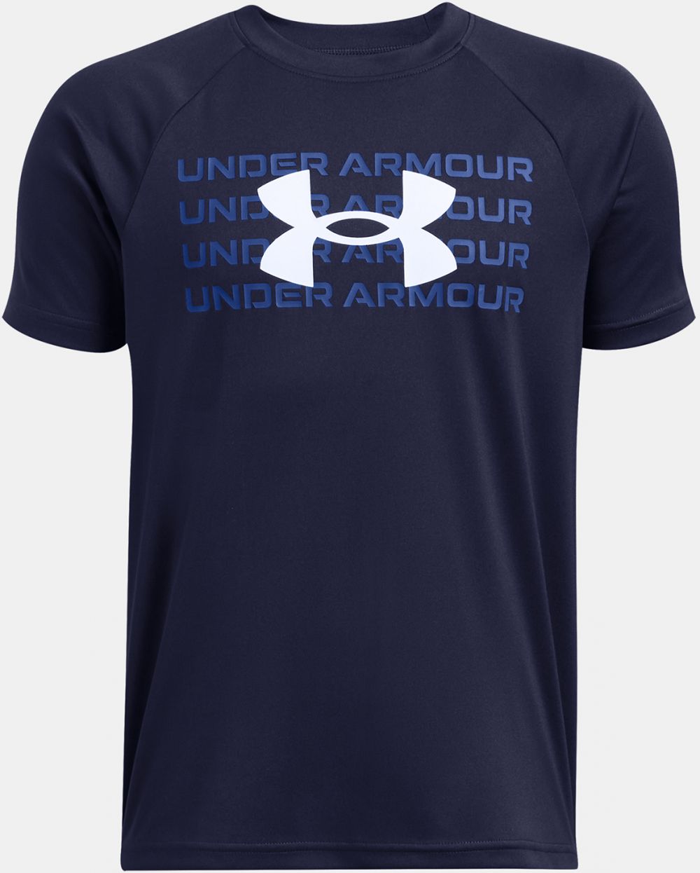 Under Armour Boys' T-shirt UA B TECH WM LOGO SS - Boys