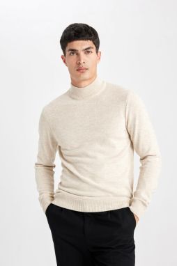 DEFACTO Slim Fit Turtleneck Sweater