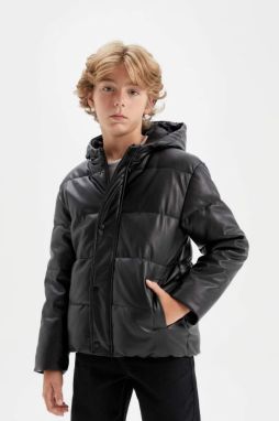 DEFACTO Boy Water Repellent Hooded Coat
