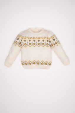 DEFACTO Baby Boy Ethnic Patterned Sweater