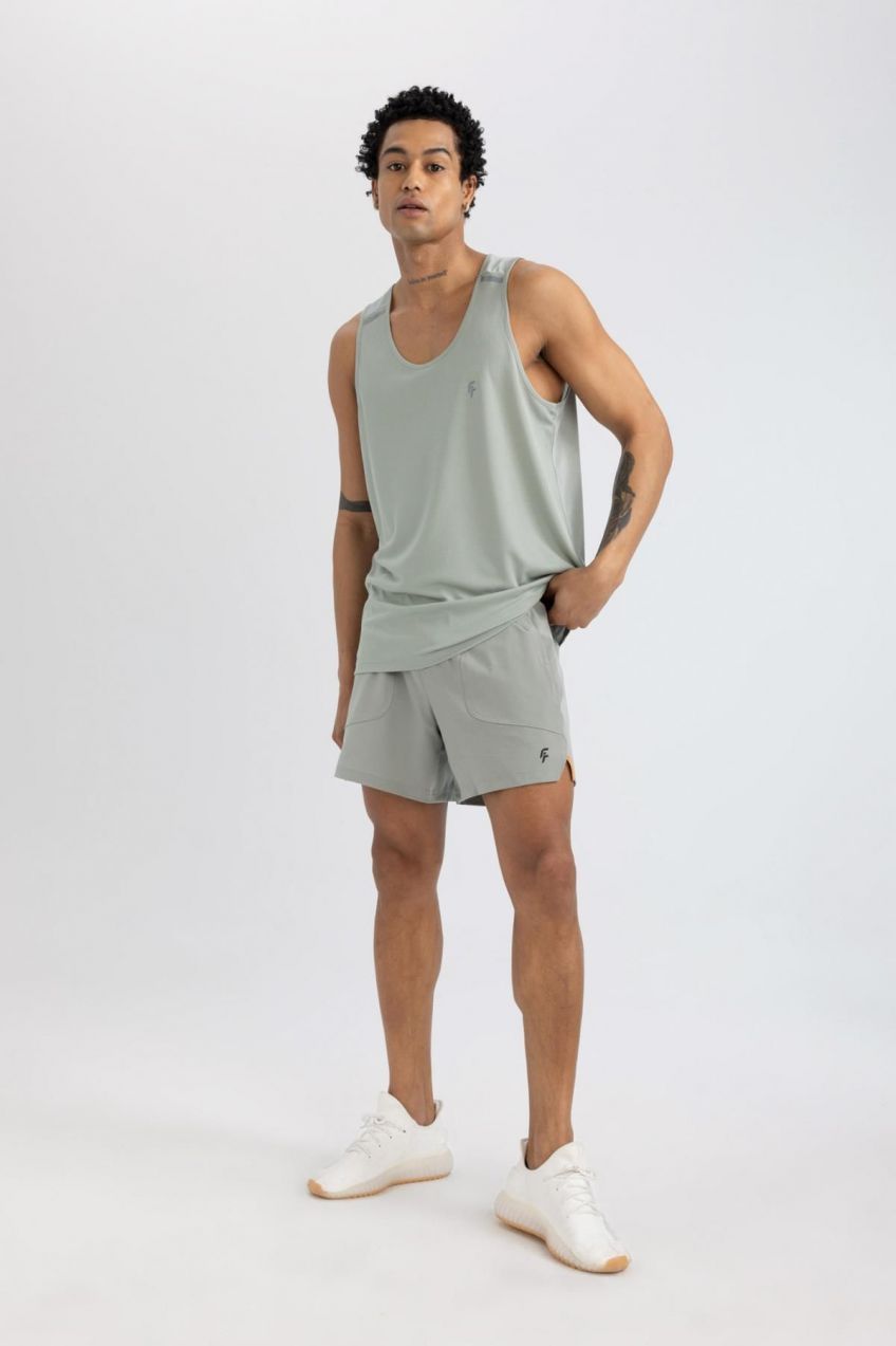 DeFactoFit Slim Fit Athlete Woven Shorts