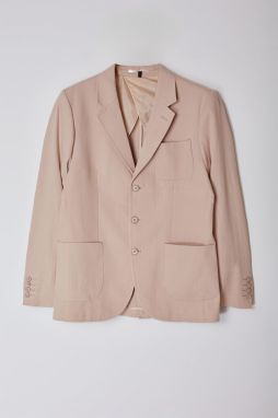Trendyol Limited Edition Stone Silm Fit Herringbone Woven Blazer Jacket