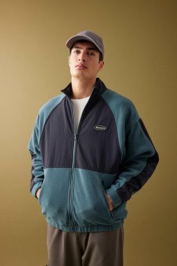 DEFACTO Discovery Channel Oversize Fit Stand Collar Mesh Lined Coat