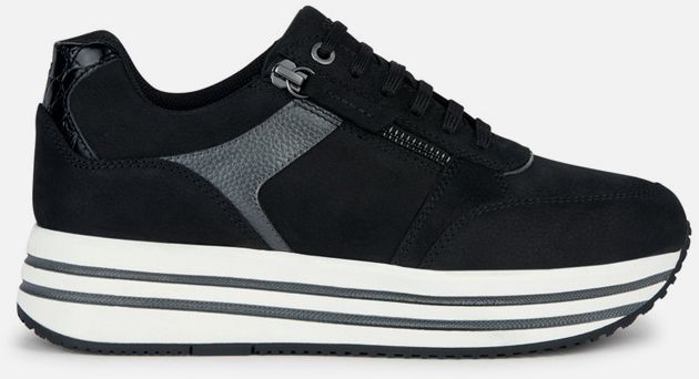 GEOX Black women's sneakers Kency - Women's