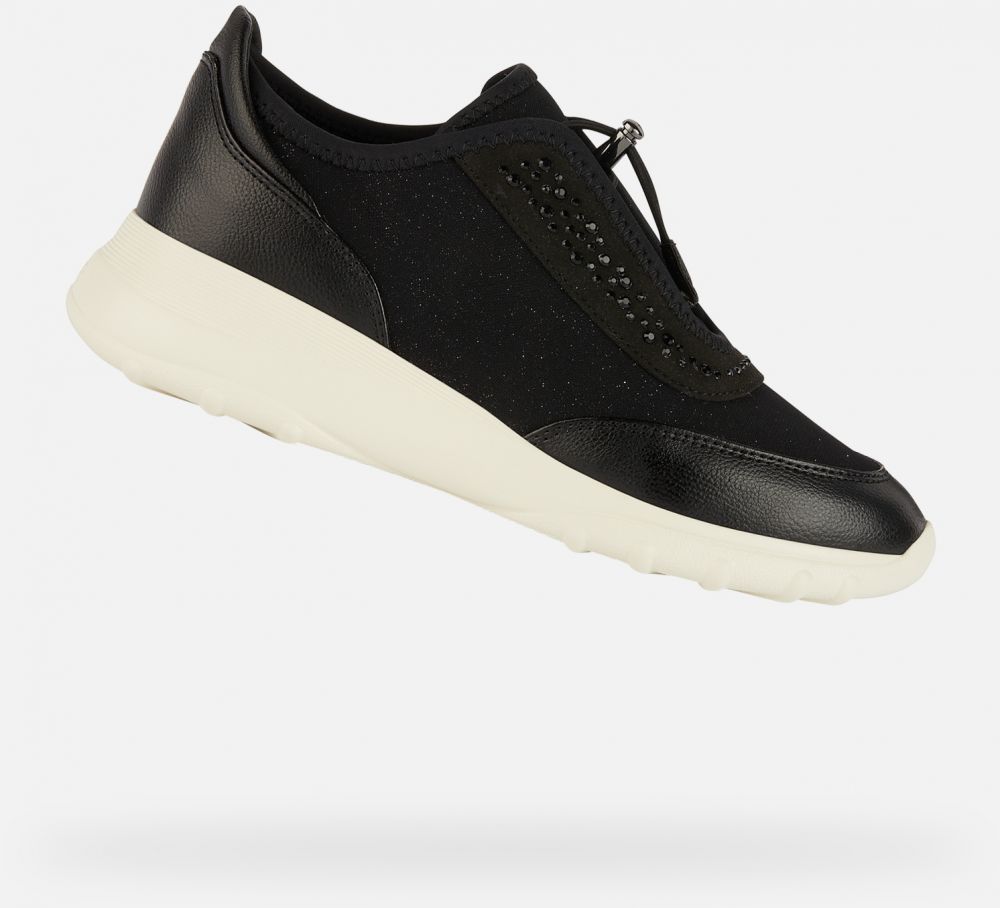 GEOX Black women's sneakers Alleniee - Women's
