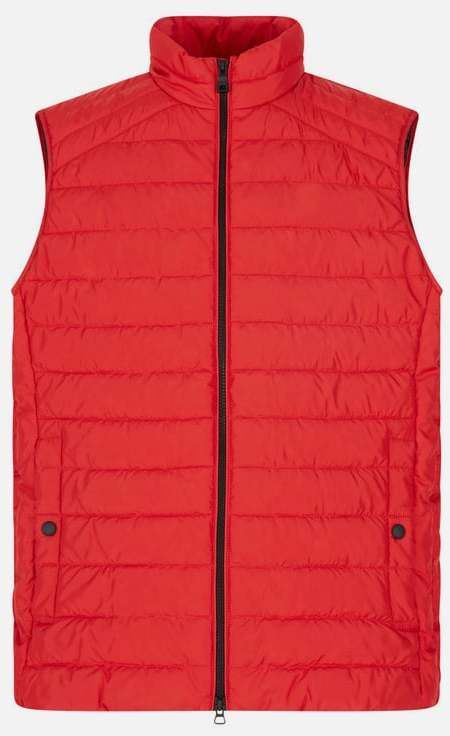 GEOX Red men's down jacket Kennet - Men's