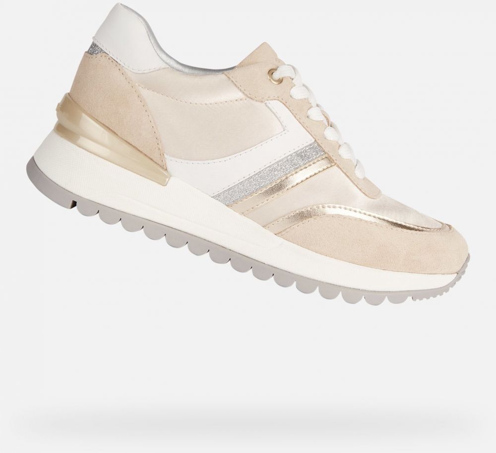 GEOX Gold women's sneakers Desya - Women's