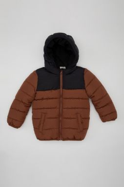 DEFACTO Baby Boy Waterproof Fleece Lined Coat