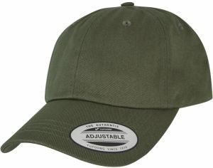 Low Profile Cotton Twill Olive Cap