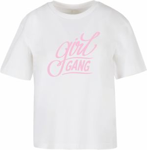 Women's T-shirt Girl Gang Wording white