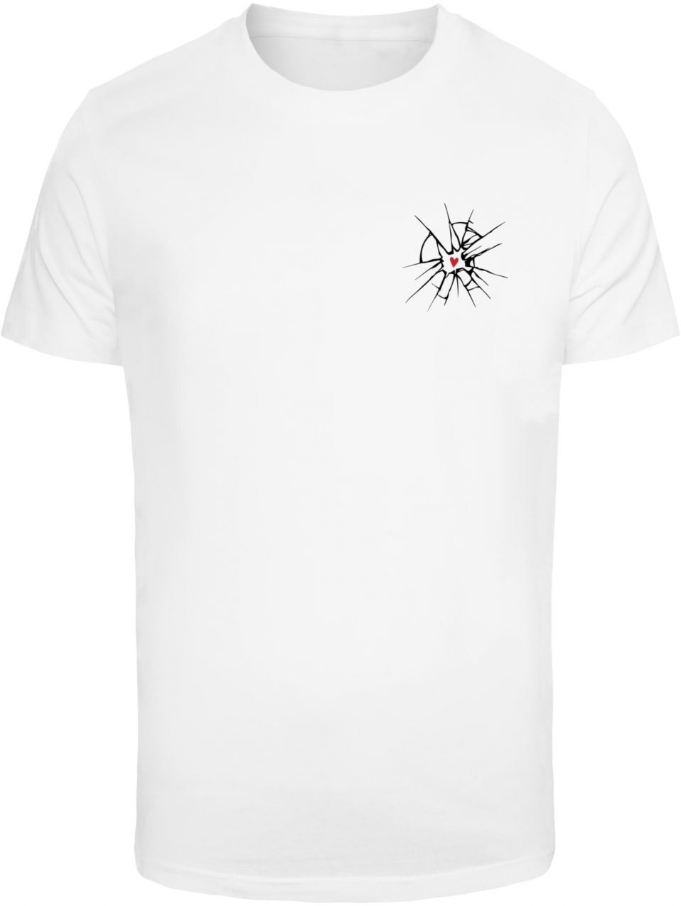 Men's T-shirt Shattered Glass white