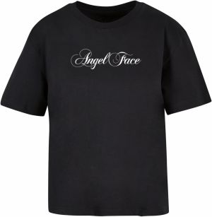 Women's T-shirt Angel Face black