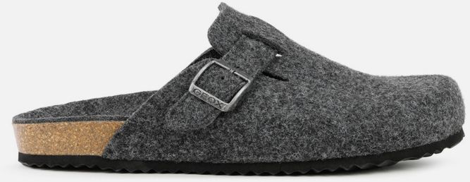 GEOX Grey men's slippers Ghita - Men's