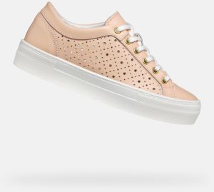 GEOX Beige women's sneakers Claudin - Women's