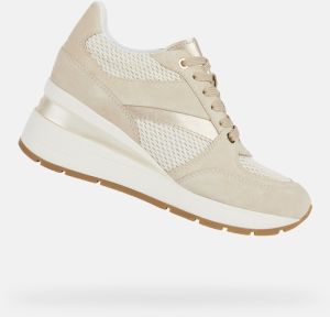 GEOX Beige women's sneakers Zosma - Women's